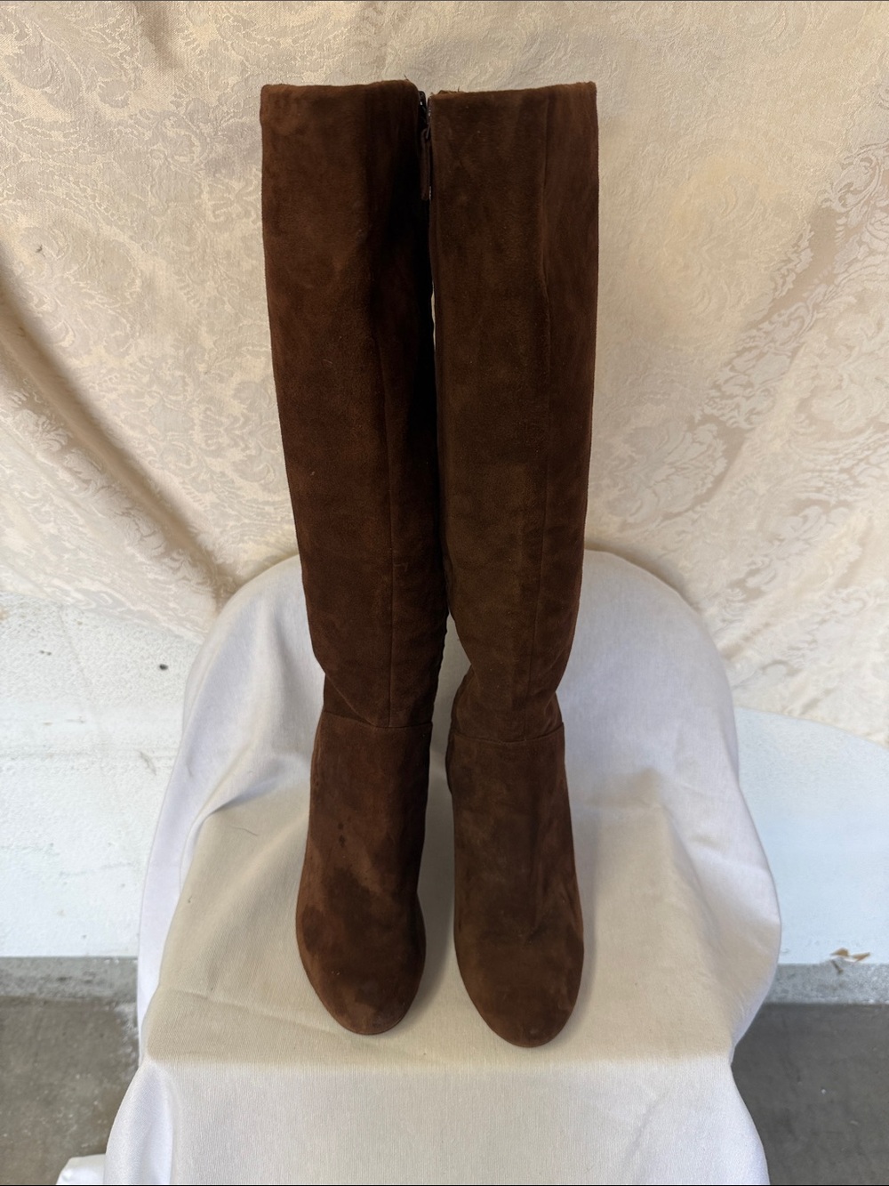 Cole Haan Nike Air Brown Suede Boots